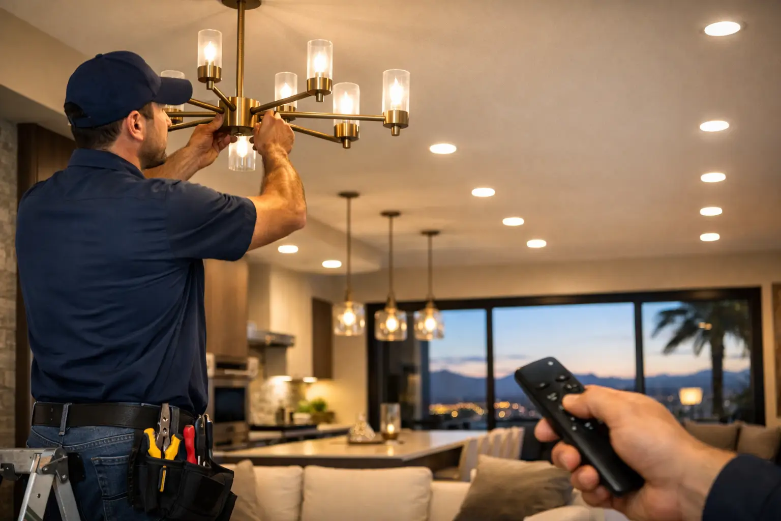 Interior Lighting Installation Las Vegas