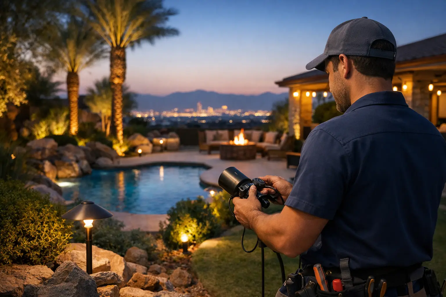 Outdoor Lighting Installer Las Vegas Guide