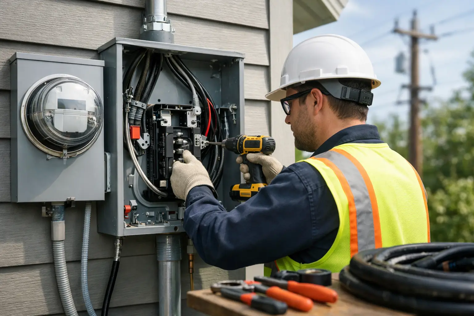 Service Entrance Upgrade Electrician Guide