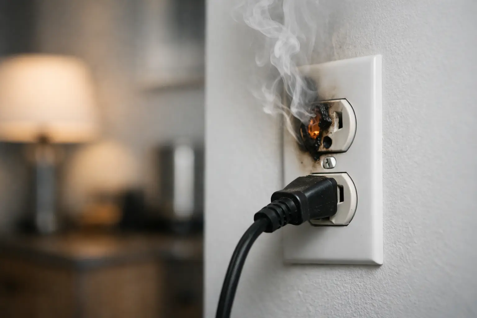 What Causes Burning Outlet Smell?